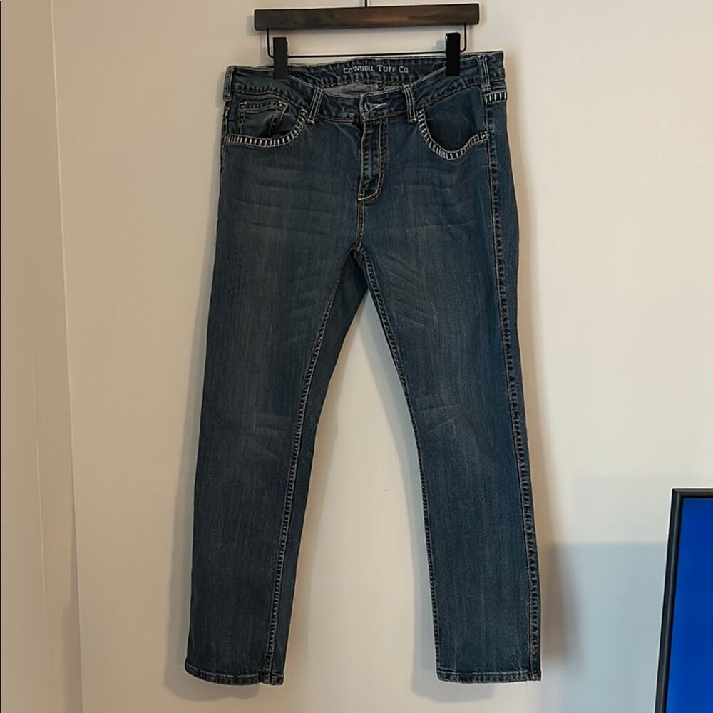 Cowgirl Tuff Blue Jeans